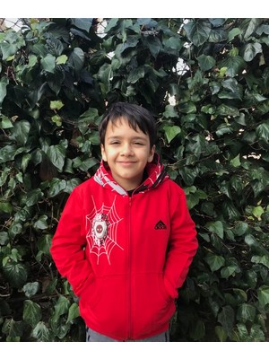 Gigas Işıklı Lisanslı 2ip Spiderman Hırka