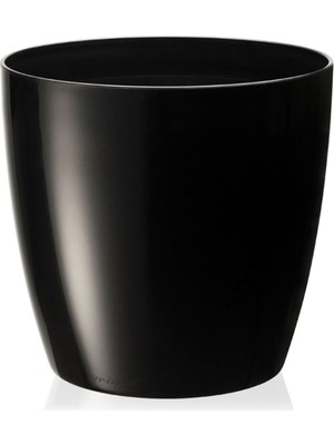 Saksı Art Yakut Saksı Plastik Siyah 34X31CM