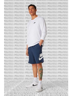 Nike Sportswear Club Futura French Terry Alumni Short Erkek Şort Lacivert