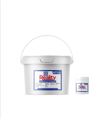 Iv Candles 10 Shore Beyaz Rtv2 Kalıp Silikonu (5 Kg)