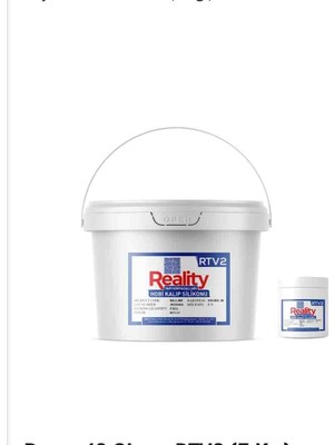 Iv Candles 10 Shore Beyaz Rtv2 Kalıp Silikonu (10KG)