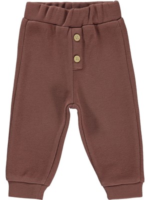 Civil Baby Erkek Bebek Eşofman Altı 6-18 Ay Açık Kahve