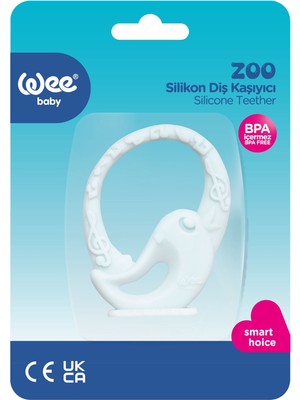 Wee Baby Zoo Diş Kaşıyıcı Mavi Fil