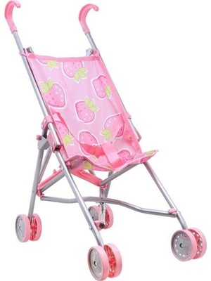 Melobo Çilek Katlanabilir Plastik Oyuncak Baston Puset