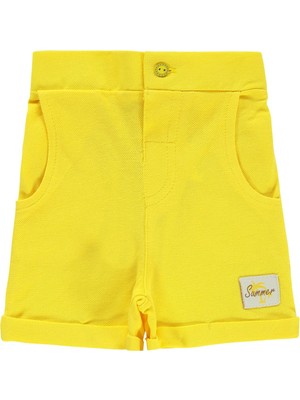 Civil Baby Erkek Bebek Şort 6-18 Ay Sarı