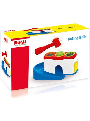 Dolu Vur ve Yuvarla Eğitici Oyuncak Seti 82 Parça Özel Tasarım Şık ve Eğlenceli Çocuk Hediyesi