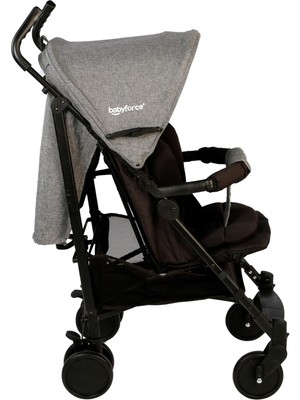 Baby Force Polo20 Baston Puset Bebek Arabası Gri