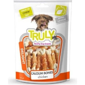 Tavuk Sargılı Kalsiyum Kemik Kurutulmuş Köpek Ödül Maması 90 gr