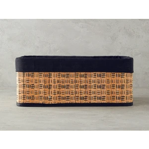 English Home Stripy Bambu Sepet Naturel