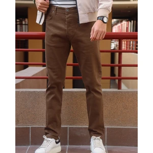 Erkek, Standart Fit, Mevsimlik, Gabardin Pantolon 23INP085-2