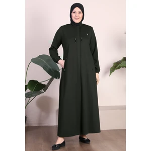 Buyuk Beden Uzun Kislik Tam Boy Kadin Pardesu