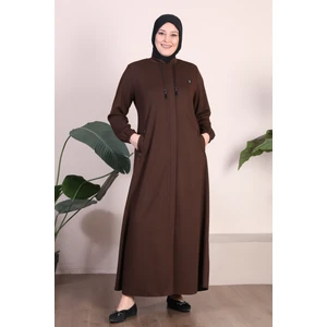 Buyuk Beden Uzun Kislik Tam Boy Kadin Pardesu