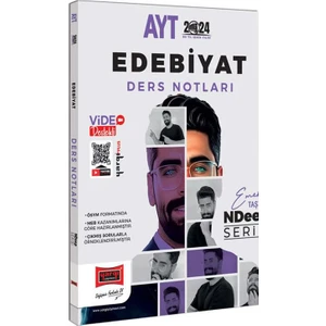 Yargı Yayınevi 2024 AYT NDeep Serisi Edebiyat Ders Notları