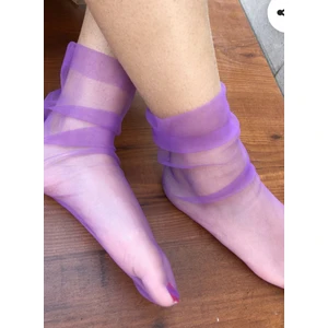 Sibel Kaplan Salsa Abiye Tül Çorap Soket Tül Çorap