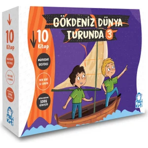 Gökdeniz Dünya Turunda 3 - 10 Kitap Set