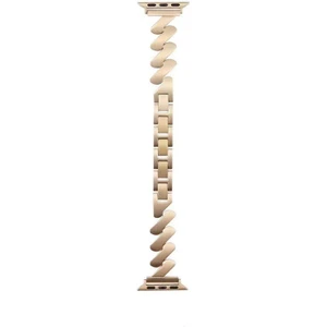 Psgt Watch 2/3/4/5/6/7/8/9/se 38-40-41MM Metal Paslanmaz Çelik Zikzak Kordon Hms 2024 Luxury