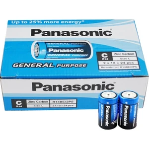 R14BE 2ps Manganez C Boy Orta Boy Pil 24 Lü Paket