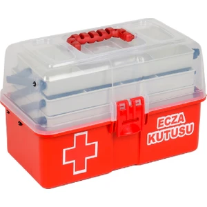 Ecza Kutusu 3 Katlı Büyük Boy Ilk Yardım Ecza Dolabı Ilaç Kutusu Kutusu Ilaç Dolabı Ecza Çantası Özel Ecza Kutusu