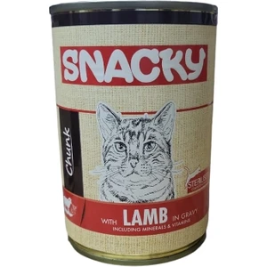 Chunk Gravy Soslu Kuzu Etli Kısırlaştırılmış Kedi Konserve Yaş Maması 400 gr