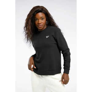 Rı Sl French Terry Siyah Kadın Sweatshirt