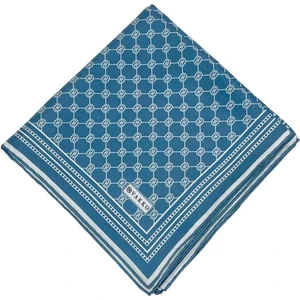 Monogram Tivil Ipek Eşarp 30008898-İNDIGO