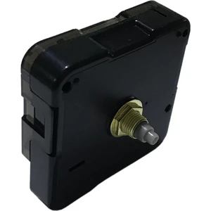 Ala Depo Duvar Saati Mekanizması Akar Sessiz 1. Sınıf Askısız 14MM Gümüş - Kırmızı Saniye