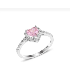 DMR Accessoire 925 Ayar Gümüş Pandora Kalp Yüzük