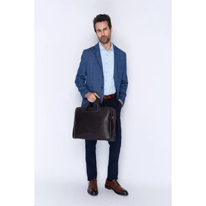 Aka Deri 245 %100 Hakiki Deri Unisex Laptop/evrak Çantası