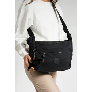 Kadın Krinkıl Suya Dayanıklı Kumaş Çok Gözlü Çapraz Askılı Okul Seyahat ve Omuz Çantası 5165LF