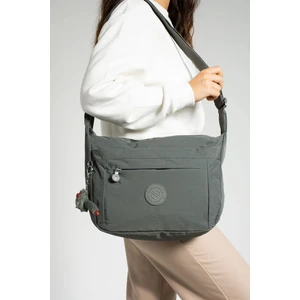 Kadın Krinkıl Suya Dayanıklı Kumaş Çok Gözlü Çapraz Askılı Okul Seyahat ve Omuz Çantası 5165LF