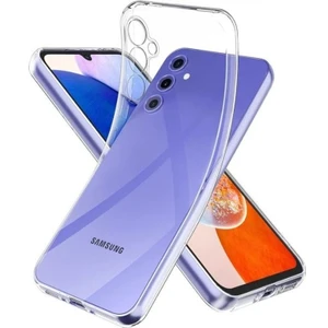 Samsung Galaxy A05S Kılıf Silikon Şeffaf + Ekran Koruyucu Nano