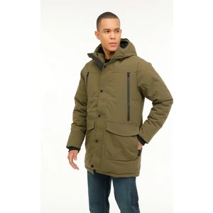 M-Adlers Long Coat 3pr Haki Erkek Uzun Kaban
