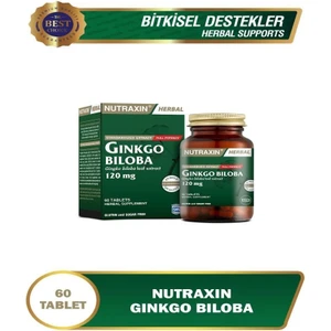 Ginkgo Biloba 120 mg 60 Tablet