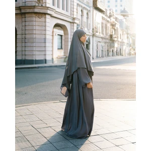 Suhit Collection Ferace & Abaya Sufle Takım