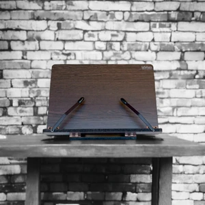 İsfahanTA Kitap Okuma Standı Masaüstü Ahşap Kuran Rahlesi Tablet Tutucu