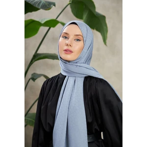 Novvela Desen Ipeksi Jakar Şal Lavanta Gri 9008-24