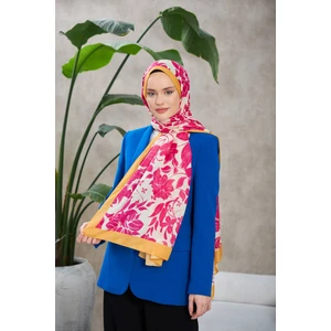 Nature Fulya Soft Şal Kırmızı Menekşe 3041-14