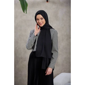 Alesa Desen Ipeksi Jakar Şal Siyah 9003-03