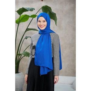 Line Leola Desen İpeksi Jakar Şal Lacivert 9009-14