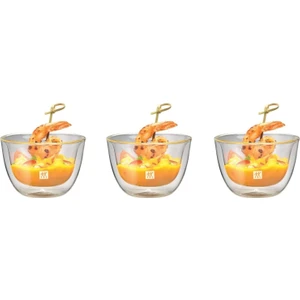 Sorrento Çift Camlı Aperatif Seti 133 ml 3'lü 395002270