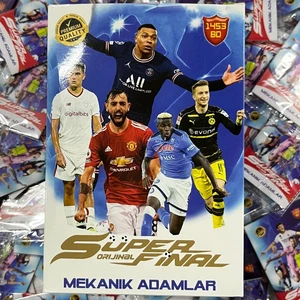 Ykm Kırtasiye Süper Final Mekanik Adamlar En Son Sezon Futbolcu Kartları 150 Paket 3lü (450 Kart)