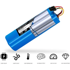 Xiaomi Mi P2008-4S2P-MMBK 6000MAH Süpürge Batarya  Robot Süpürge 1t Dreame D9 F9  L10PRO L10PLUS S10