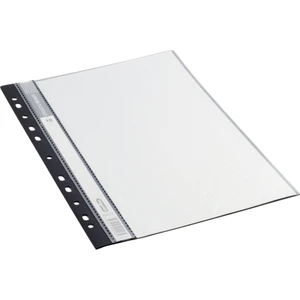 Klasör Için Sunum Dosyası 10 Yaprak Siyah 5'li Paket