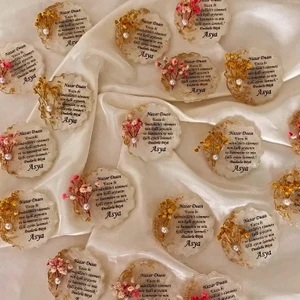 Epoksi Magnet Nikah Kına Düğün Bebek Süsü 10 Adet
