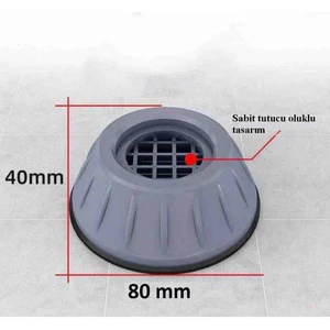 Çamaşır Makinesi Titreşim Gürültü Hareket Önleyici Mobilya Yükseltici