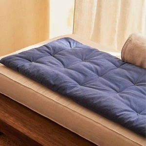 Keten Koltuk Pedi, Yıkanabilir Şilte, Keten Koltuk Minderi, Elyaf Dolgulu Koltuk Örtüsü