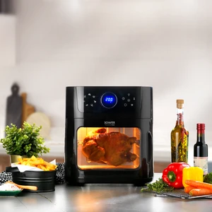 Thermochef Oven Airfryer Sıcak Hava Fritözü ve Fırın-Siyah