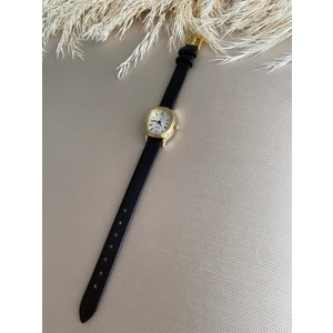 Retro Minimal Vintage Deri Kordon Kadın Kol Saati