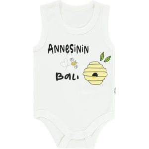 Civil Baby Bebek Çıtçıtlı Badi 1-18 Ay Ekru