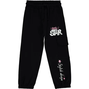 Civil Girls Kız Çocuk Eşofman Altı 2-5 Yaş Siyah